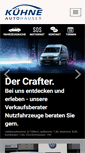 Mobile Screenshot of kuehne-autohaeuser.de